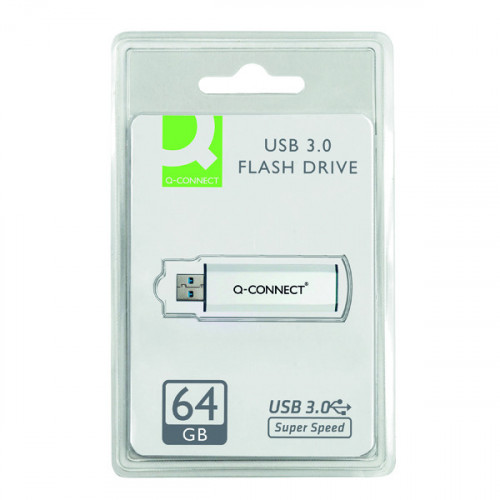 Q-CONNECT USB 3.0 SLIDER 64GB DRIVE