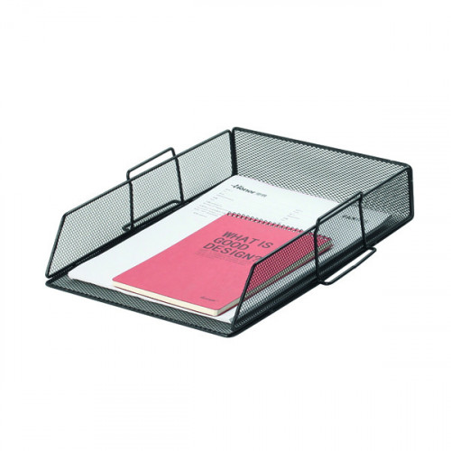 Q-CONNECT STACKABLE LETTER TRAY BLK