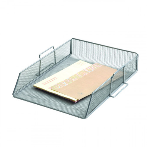 Q-CONNECT STACKABLE LETTER TRAY SLV