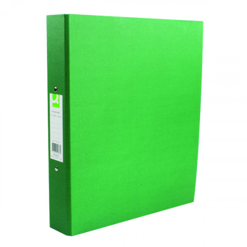 Q-CONNECT 2 RING BINDER A4 GRN PK10