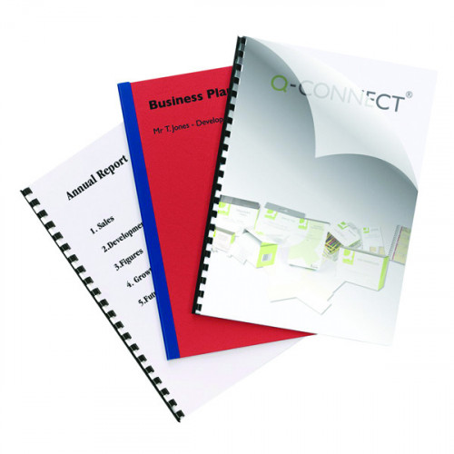 Q-CONNECT A4 BINDING COVERS PK100