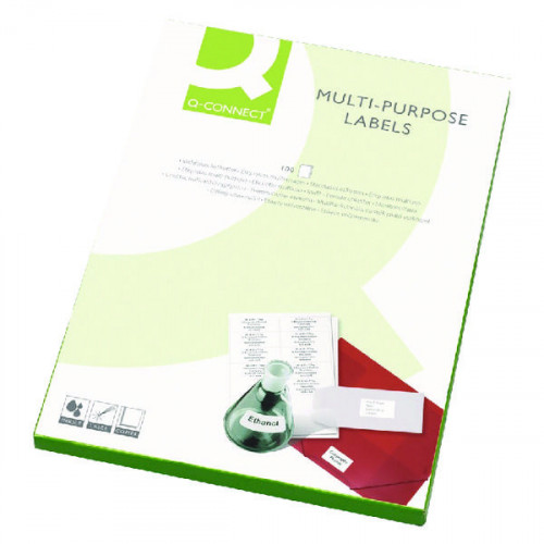 Q-CONNECT MULTIPURPOSE LABELS PK2400