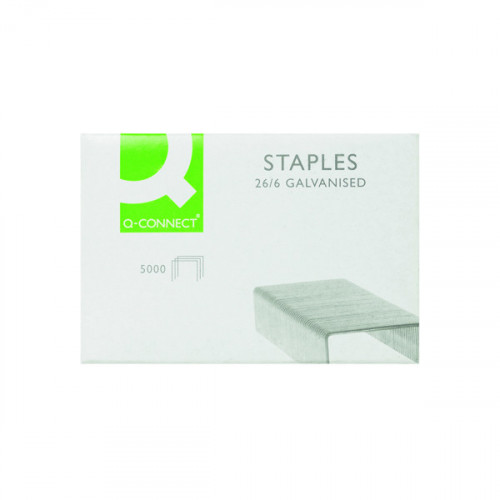 Q-CONNECT STAPLES 26/6 PK5000