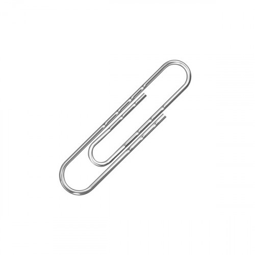 Q-CONNECT 77MM WAVY PAPERCLIP PK100