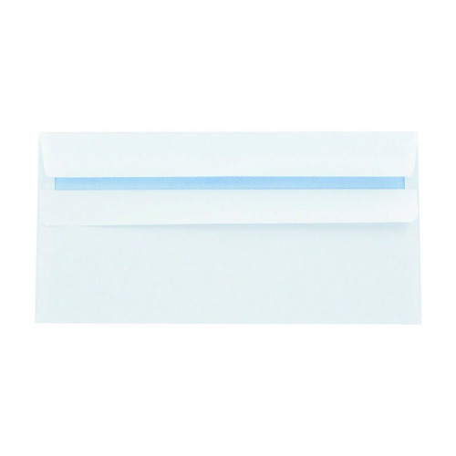 Q-Connect DL Envelopes Wallet Self Seal 100gsm White (Pack of 1000) 7137