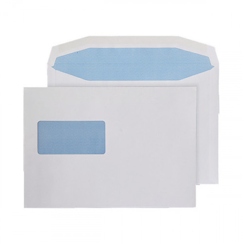 Q-CONNECT BANKER ENV WHITE GUMD