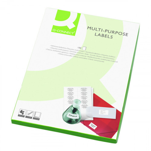Q-CONNECT MULTIPURPOSE LABELS PK400