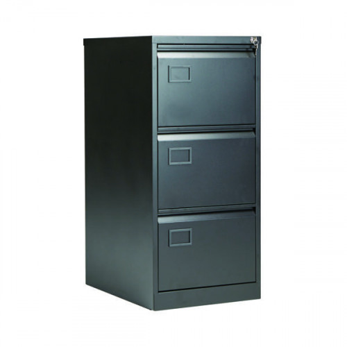 JEMINI 3 DRW FILING CAB BLACK