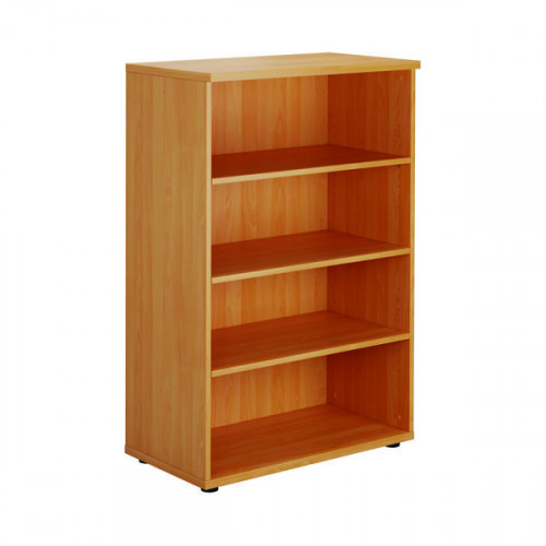 Serrion Medium Bookcase 740x340x1200mm Bavarian Beech KF73512