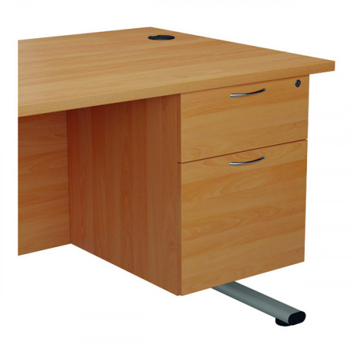 JEMINI 2 DRW FIXED PEDESTAL BEECH