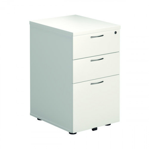 FIRST 3 DRW UNDER DESK WHITE