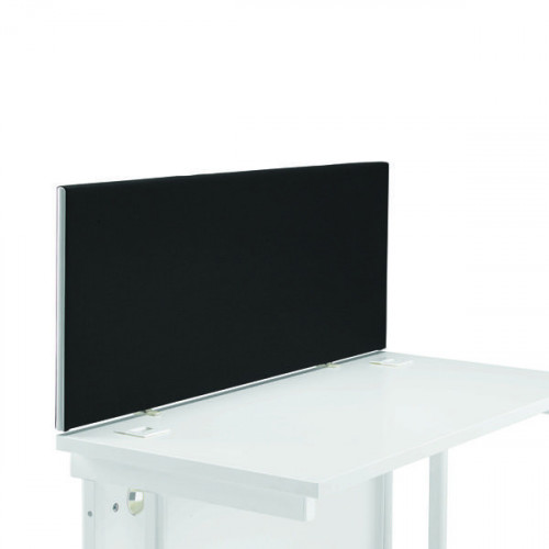 FIRST DESK MTD SCREEN 1200X400 BLK