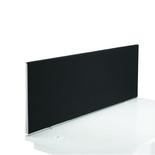FIRST DESK MTD SCREEN 1400X400 BLK