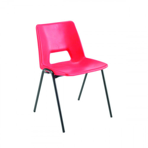 JEMINI STACKING CHR 490X475 PP RED