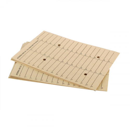 Q-Connect Envelope 381x254mm Internal Mail Resealable 200gsm Manilla (Pack of 100) KF76979