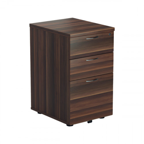 JEMINI 3 DRW TALL MOB WALNUT