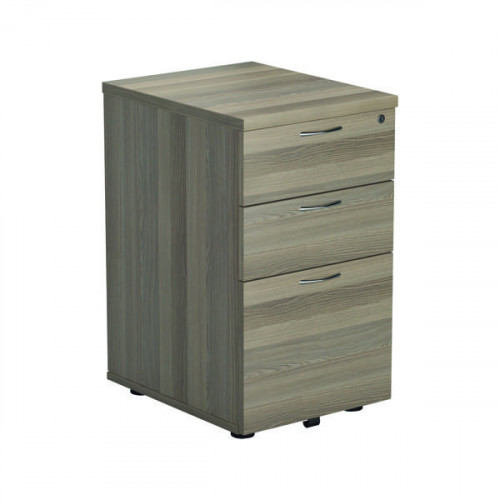 JEMINI 3 DRW TALL MOB GREY OAK