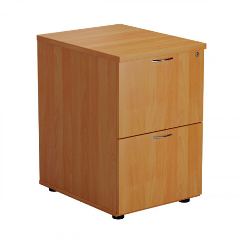JEMINI 2 DRAWER FILING CABINET BEECH