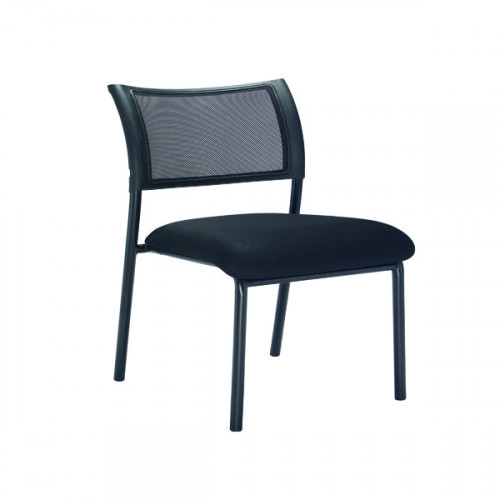Jemini Jupiter Conference 4 Leg Side Chair Mesh Back Black KF79894