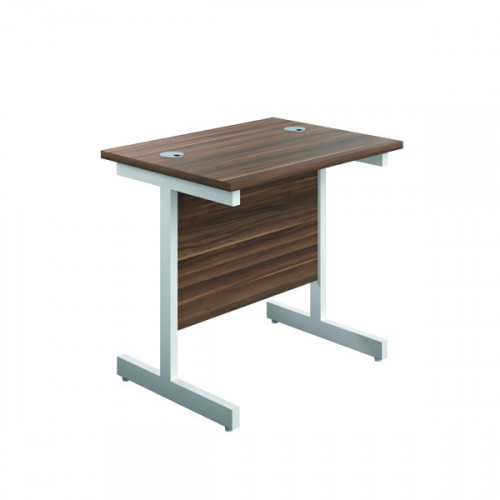 JEMINI SINGLE RECT DESK 800 D/WAL
