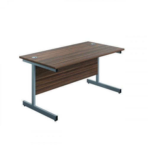 JEMINI RECT DESK 1200 D/WAL/SLV