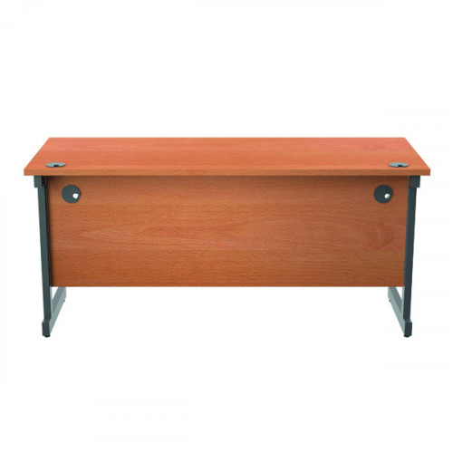 JEMINI SINGLE RECT DESK 1600 BEECH