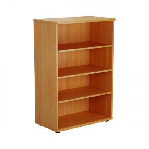FIRST 3 SHELF WOODEN BOOKCASE BEECH