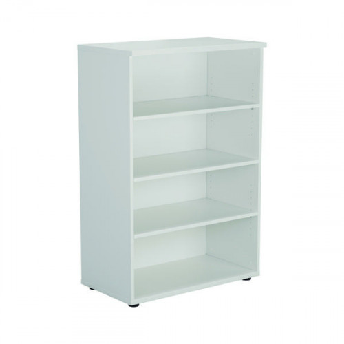 FIRST 3 SHELF WOODEN BOOKCASE WHITE