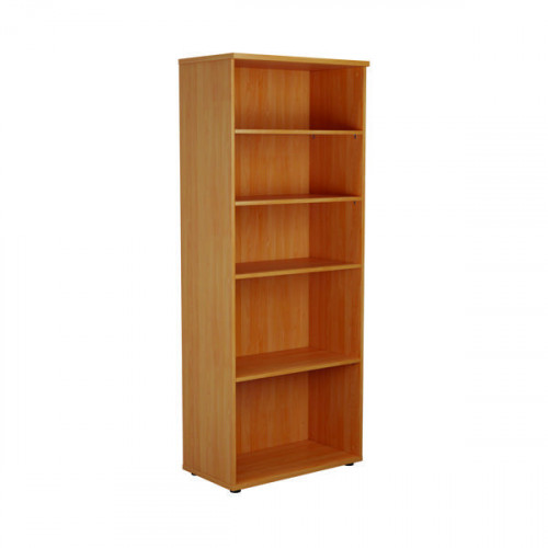 FIRST 4 SHELF WOODEN BOOKCASE BEECH