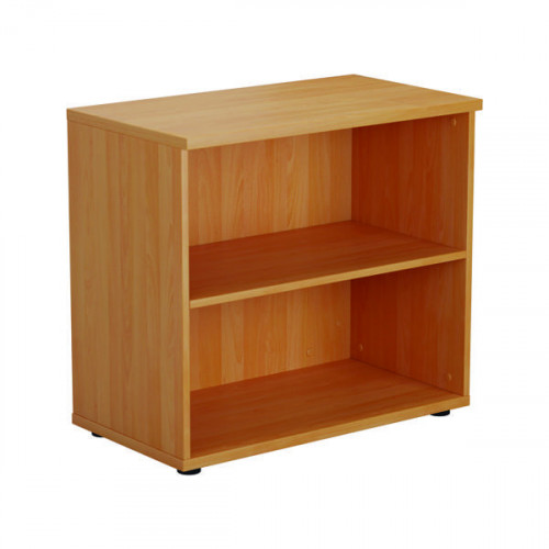 FIRST 1 SHELF WOODEN BOOKCASE BEECH