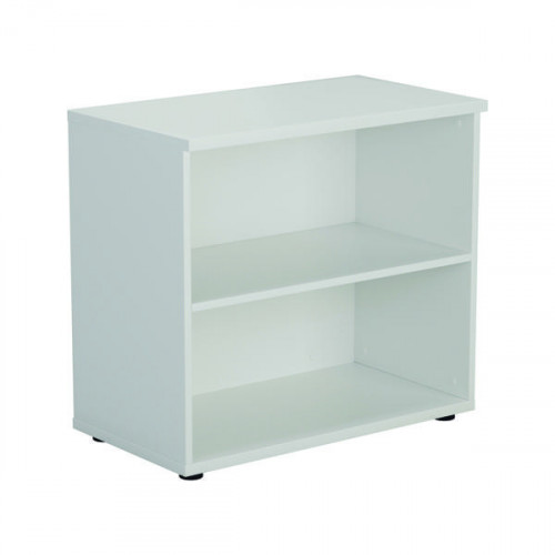FIRST 1 SHELF WOODEN BOOKCASE WHITE