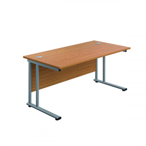 JEMINI RECT CANT DESK 1600X600 N/OAK