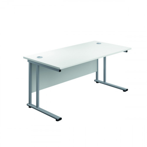 JEMINI RECT CANT DESK 1800X800 WHT