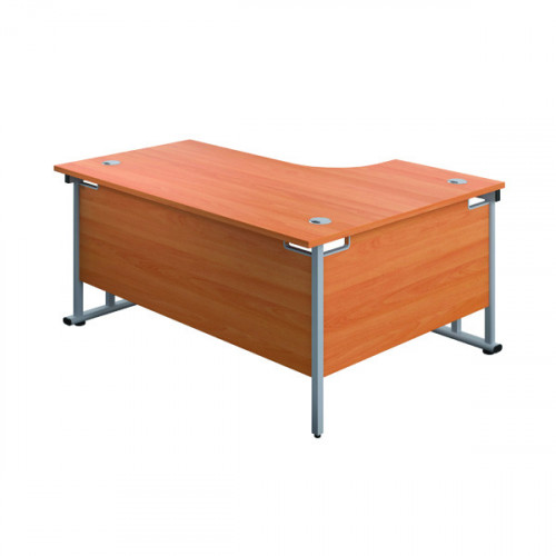 JEMINI RDL LH CANTILEVER DESK BEECH
