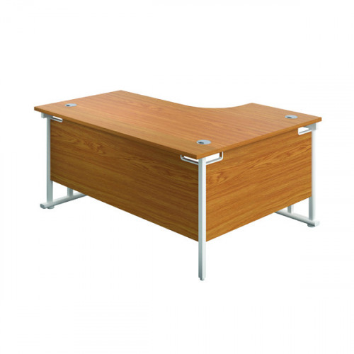 JEMINI RDL LH CANTILEVER DESK N/OAK