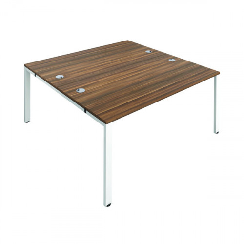 JEMINI 2P BENCH DESK 1400X1600 WAL