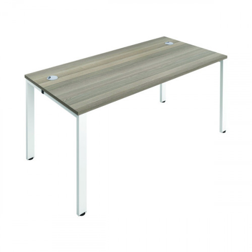 JEMINI 1P BENCH DESK 1600X800 G/OAK