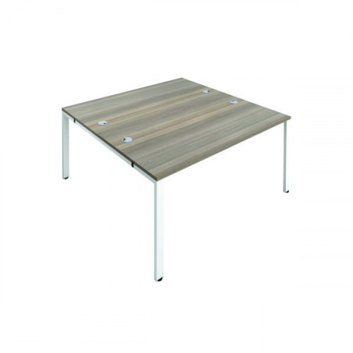 JEMINI 2P BENCH DESK 3200 GREY OAK