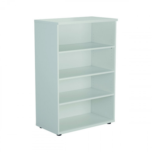 JEMINI WDN BOOKCASE 800X450X1600 WHT
