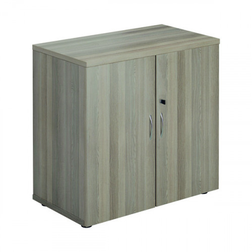 JEMINI CUPBOARD 800 GRY/OAK KF822370