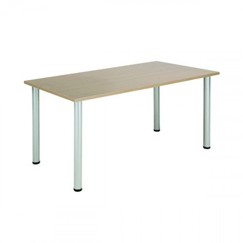 RECT MEETING TABLE 1200/800 GREY OAK