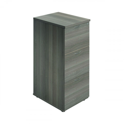 JEMINI 3 DRW FILING CAB GREY OAK