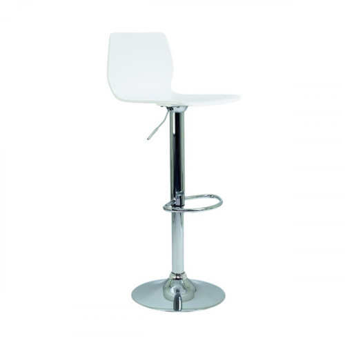 JEMINI STORK HIGH STOOL 450X410 WHT