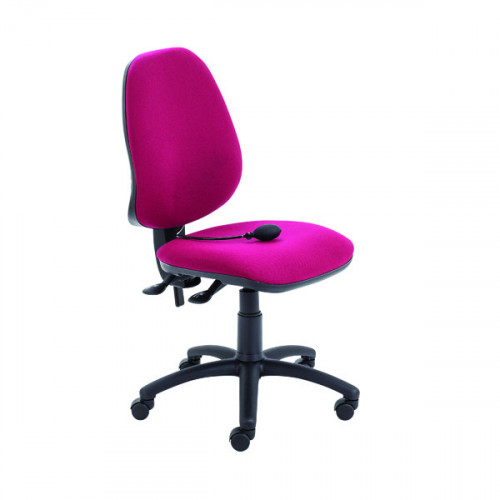 Jemini Intro Posture Chair 640x640x990-1160mm Claret KF90584