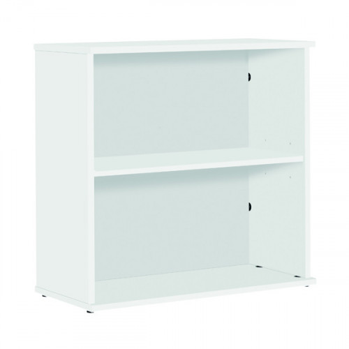Serrion Premium Bookcase 750x400x726mm White KF90593