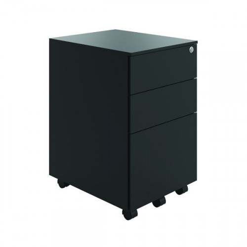 JEMINI CONTRACT 3 DRW MOB PED BLACK