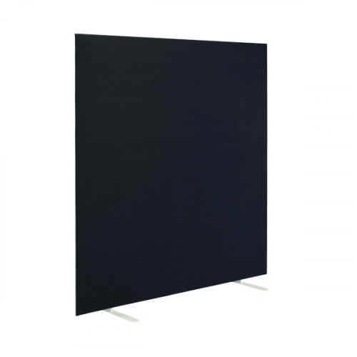 First Floor Standing Screen 1600x25x1200mm Black KF90975