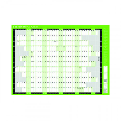 Q-Connect Compact Year Planner 2022 KFCYP22