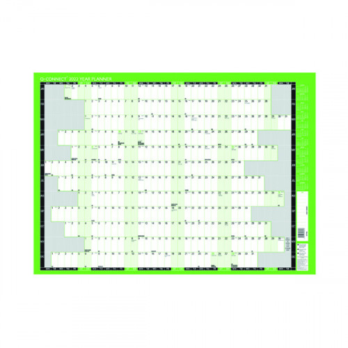 Q-Connect Year Planner Mounted 2022 KFYPM22