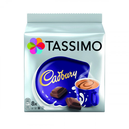 Tassimo Cadbury Hot Chocolate 240g Capsules (5 Packs of 8) 131270